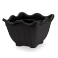 Vaso Flor Qd Pequeno Preto Injeplastec 358r