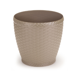 Vaso Rattan Palha Mini Injeplastec 562r