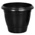 Vaso Redondo Grande Preto 21,5L Plasnew