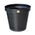 Vaso Redondo Rattan Preto 20lts Arqplast