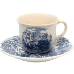 Xicara De Cha 200ml C/pires Donna Cena Inglesa Oxford