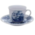 Xicara De Cha 200ml C/pires Donna Cena Inglesa Oxford