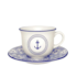 Xicara De Cha C/pires 200ml 15cm Nautico Oxford
